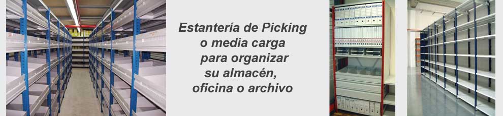 estanteria para almacen, archivo y oficina