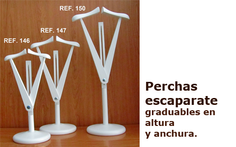 Expositor de 30 cm soporte de metacrilato para escaparates y tiendas.