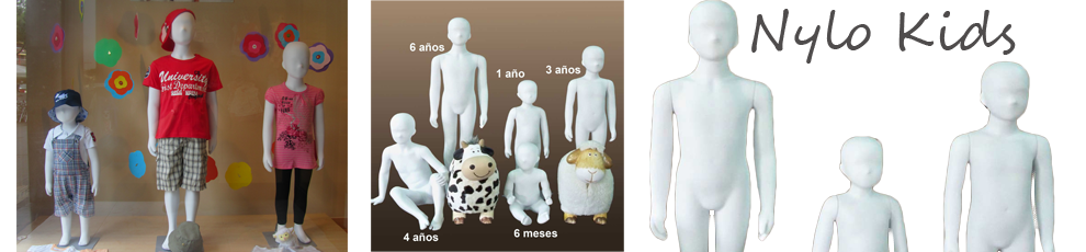 maniquies serie Nylo kids 