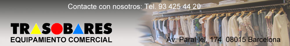 equipamiento comercial, estanterias, mostradores, maniquies,  